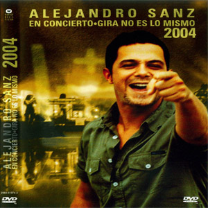 Disco En Concierto - Gira No Es Lo Mismo 2004 (Dvd) de Alejandro Sanz