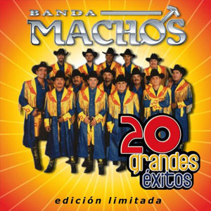 Disco 20 Grandes Éxitos de Banda Machos