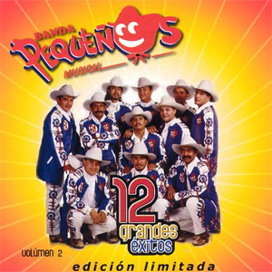 Disco 12 Grandes Éxitos Volumen 2 de Banda Pequeños Musical