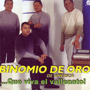 Disco Que Viva El Vallenato de Binomio de Oro de América