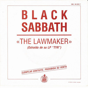 Disco The Lawmaker de Black Sabbath