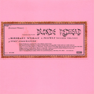 Disco Elephant Woman - EP de Blonde Redhead