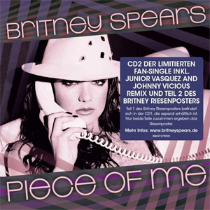 Disco Piece Of Me Cd2 (Alemania) de Britney Spears