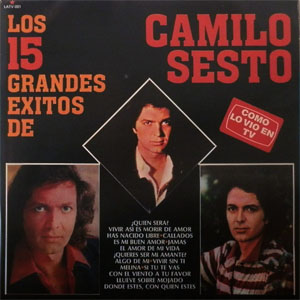 Disco Los 15 Grandes Éxitos De Camilo Sesto de Camilo Sesto
