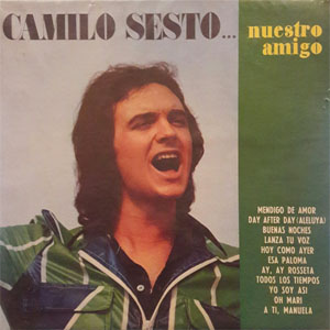 Disco Camilo Sesto...Nuestro Amigo de Camilo Sesto