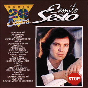 Disco Serie 20 Éxitos de Camilo Sesto