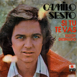 Disco Si Tú Te Vas de Camilo Sesto