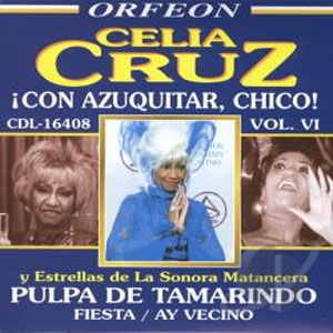 Disco Con Azuquitar Chico de Celia Cruz