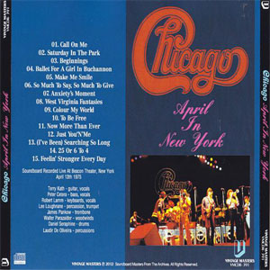 Disco April In New York de Chicago