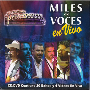 Disco Miles De Voces En Vivo de Conjunto Primavera