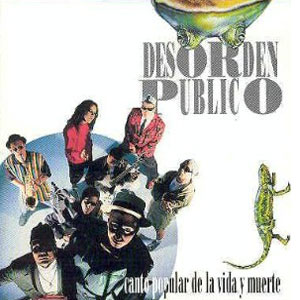 Disco Canto Popular De La Vida Y Muerte de Desorden Público