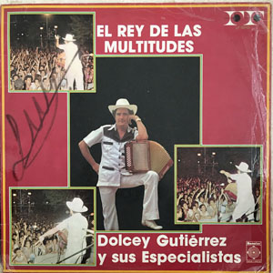 Disco El Rey De Las Multitudes de Dolcey Gutiérrez