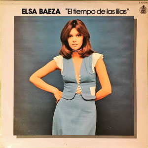 Disco El Tiempo De Las Lilas de Elsa Baeza