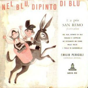 Disco Nel Blu, Dipinto Di Blu de Emilio Pericoli