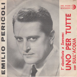 Disco Uno Per Tutte de Emilio Pericoli