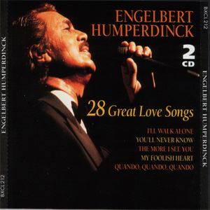 Disco 28 Great Love Songs de Engelbert Humperdinck