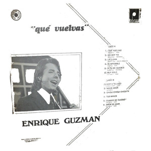 Disco Que Vuelvas de Enrique Guzmán