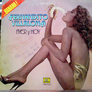 Disco Ayer Y Hoy de Fernando Villalona