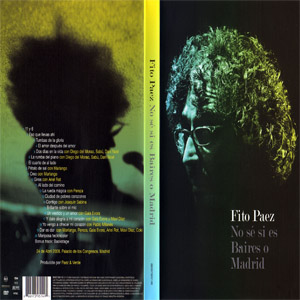 Disco No Se Si Es Baires O Madrid (Dvd) de Fito Páez