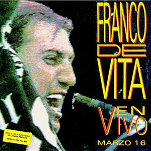 Disco En Vivo Marzo 16 de Franco De Vita
