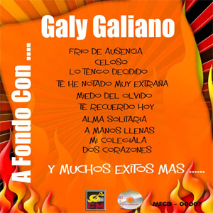 Disco A Fondo Con... Galy Galiano  de Galy Galiano