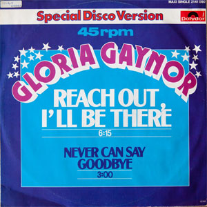 Disco Reach Out I'll Be There de Gloria Gaynor