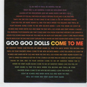 Disco Come To Me de Goo Goo Dolls