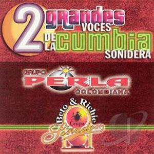 Disco 2 Grandes Voces De a Cumbia Sonidera de Grupo Perla Colombiana