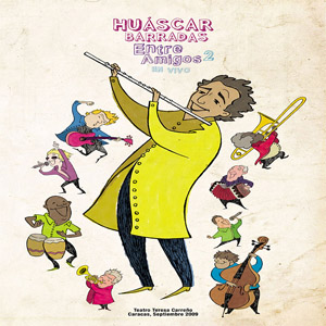 Disco Entre Amigos 2 de Huáscar Barradas