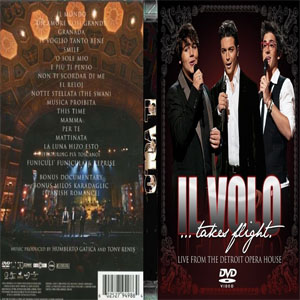 Disco Il Volo... Takes Flight: Live From The Detroit Opera House (Dvd) de Il Volo
