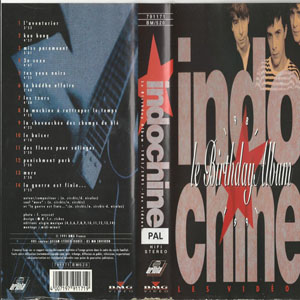 Disco Le Birthday Album Les Vidéos de Indochine