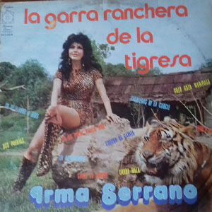 Disco La Garra Ranchera De La Tigresa de Irma Serrano
