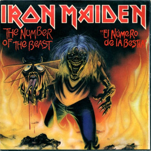 Disco El Número De La Bestia de Iron Maiden