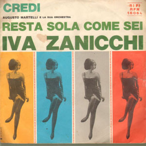 Disco Credi  de Iva Zanicchi