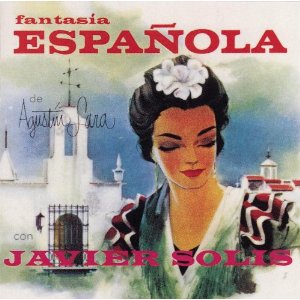 Disco Fantasía Española De Agustín Lara de Javier Solís