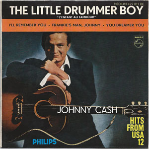 Disco The Little Drummer Boy de Johnny Cash