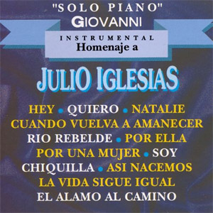 Disco Solo Piano Instrumental de Julio Iglesias