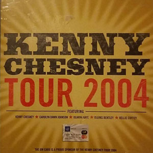 Disco Kenny Chesney Tour 2004 de Kenny Chesney