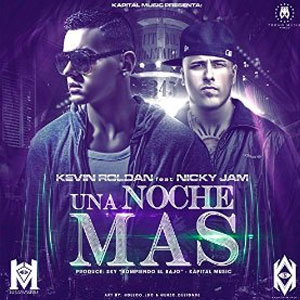 Disco Una Noche Más de Kevin Roldán