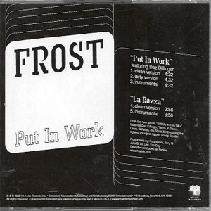 Disco Put In Work de Frost