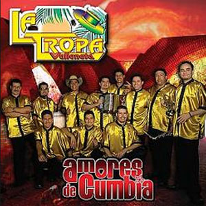 Disco Amores De Cumbia de La Tropa Vallenata