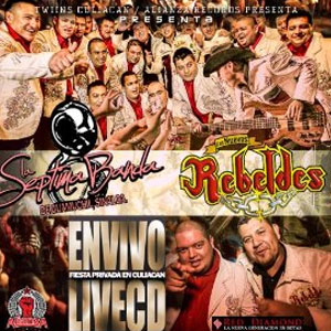 Disco En Vivo Fiesta Privada En Culiacán de Los Nuevos Rebeldes