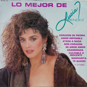 Disco Lo Mejor De Lucía Méndez de Lucia Méndez
