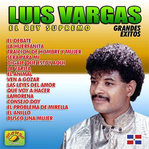 Disco Grandes Éxitos de Luis Vargas