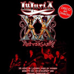 Disco XX Años De Lujuria Para El Mundo de Lujuria