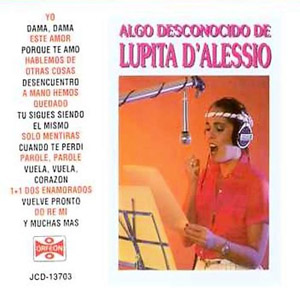Disco Algo Desconocido de Lupita D'Alessio de Lupita D'Alessio