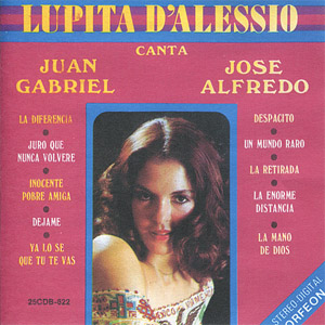 Disco Lupita D'alessio Grandes Autores de Lupita D'Alessio