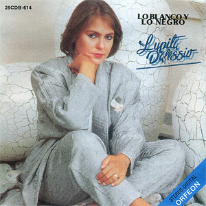 Disco Lo Blanco Y Lo Negro de Lupita D'Alessio