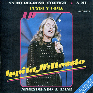 Disco Punto y Coma de Lupita D'Alessio