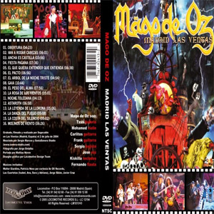 Disco Madrid Las Ventas (Dvd) de Mago de Oz